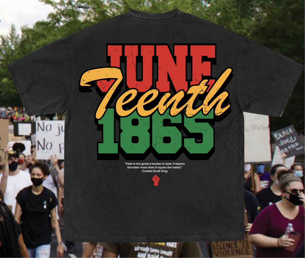 Juneteenth 1865 Tee - Black