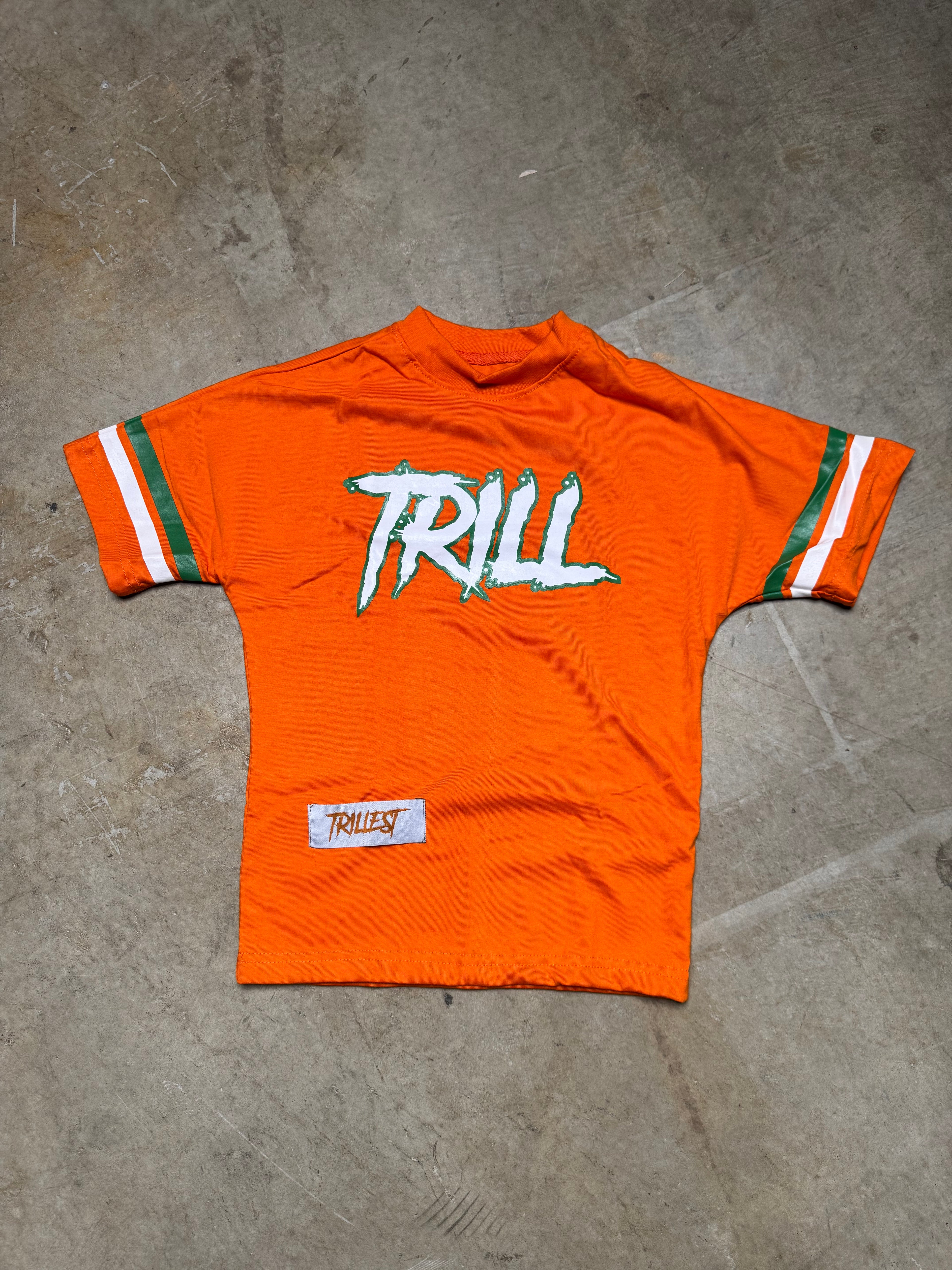 Kids Big Trill Tee - Orange