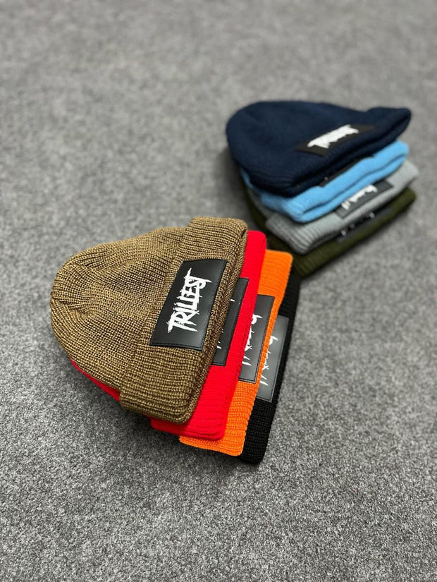 Trillest Rubber Patch Fisherman Beanies