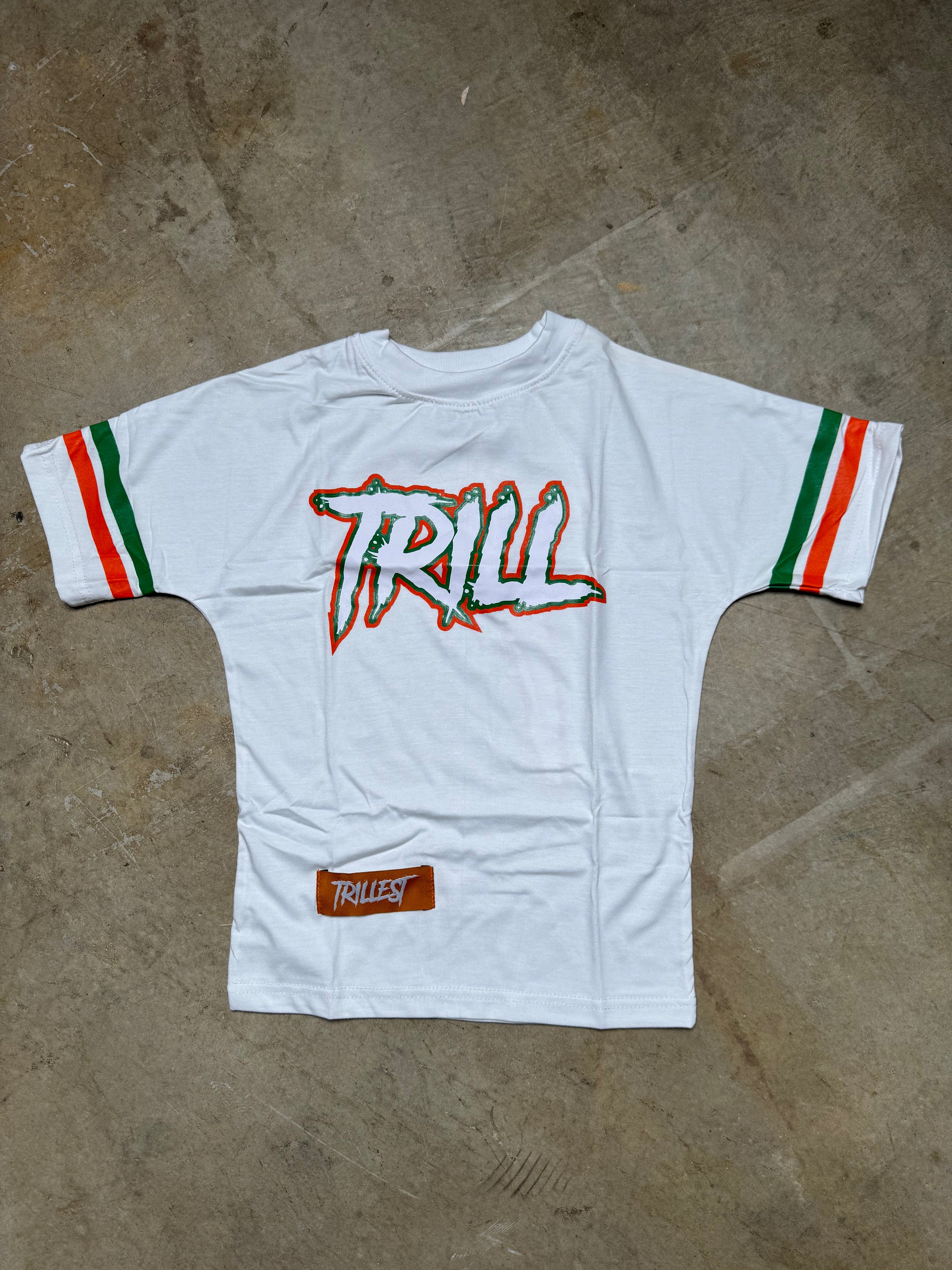 Kids Big Trill Tee - White
