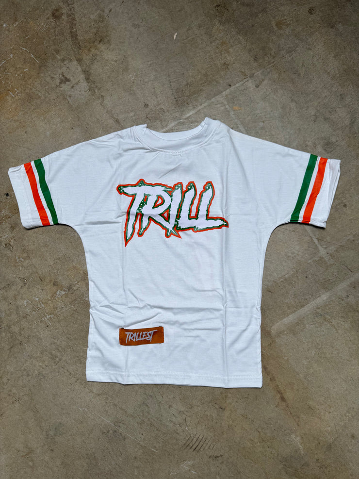 Kids Big Trill Tee - White