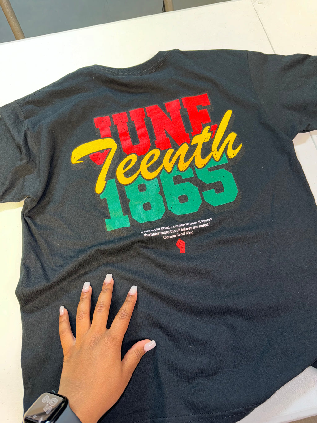 Juneteenth 1865 Tee - Black