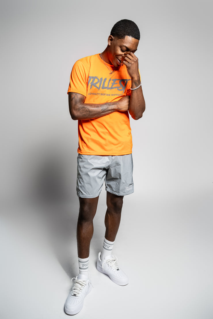 Reflective Trillest Tee - Orange