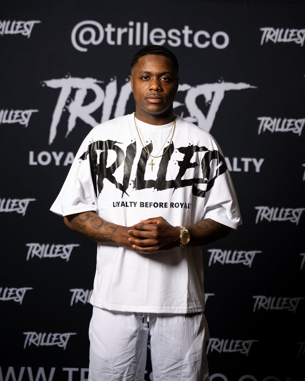 Big Trillest Tee - White\Black