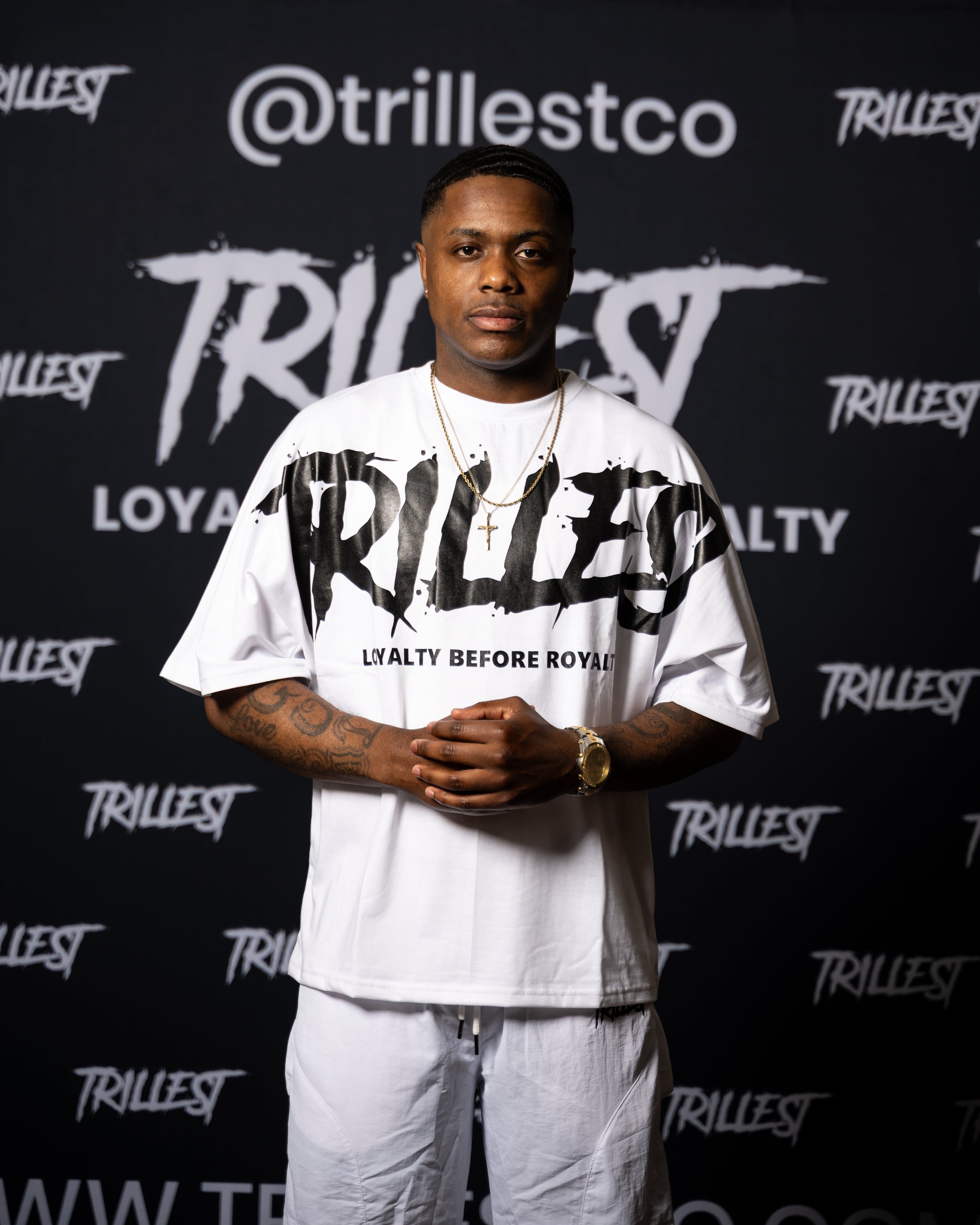 Big Trillest Tee - White\Black
