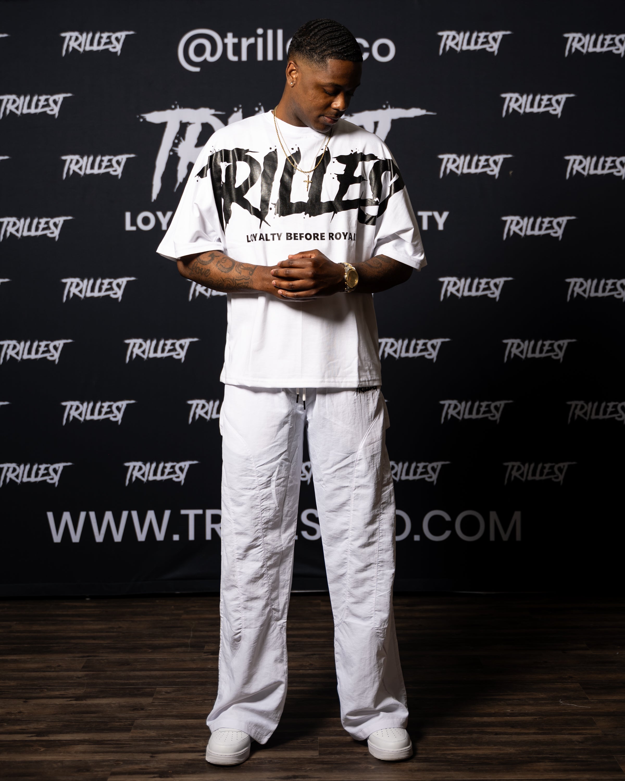 Big Trillest Tee - White\Black