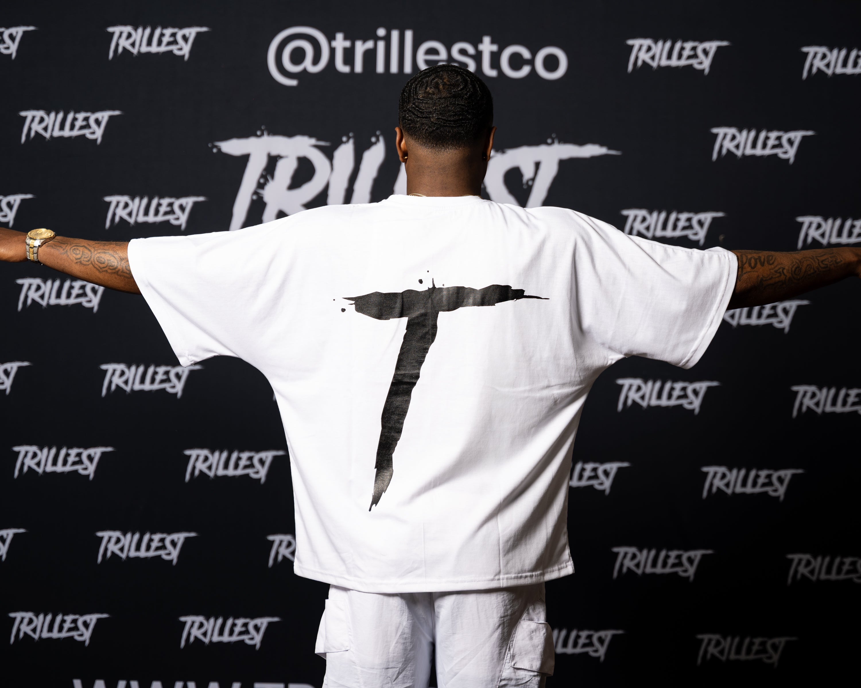 Big Trillest Tee - White\Black
