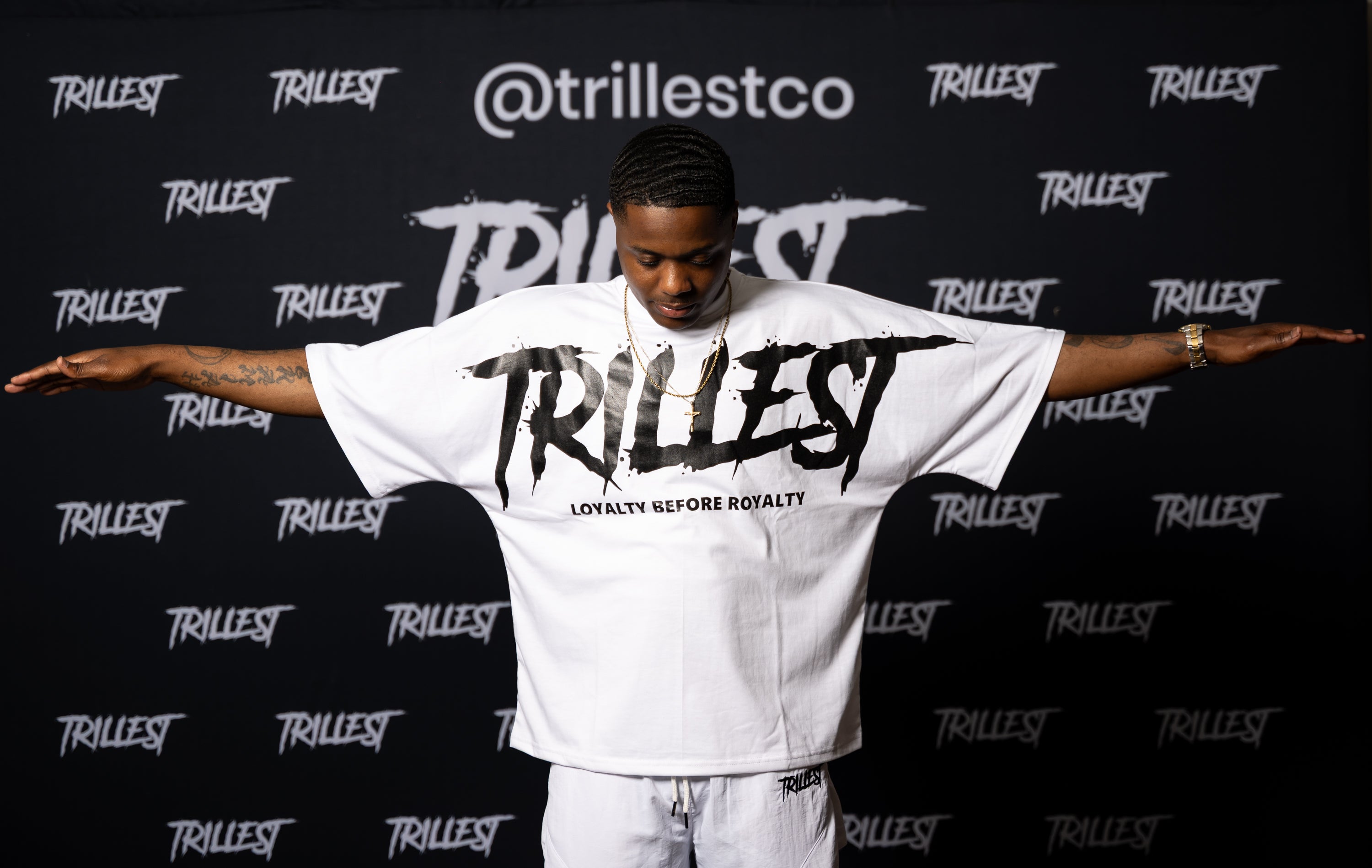 Big Trillest Tee - White\Black