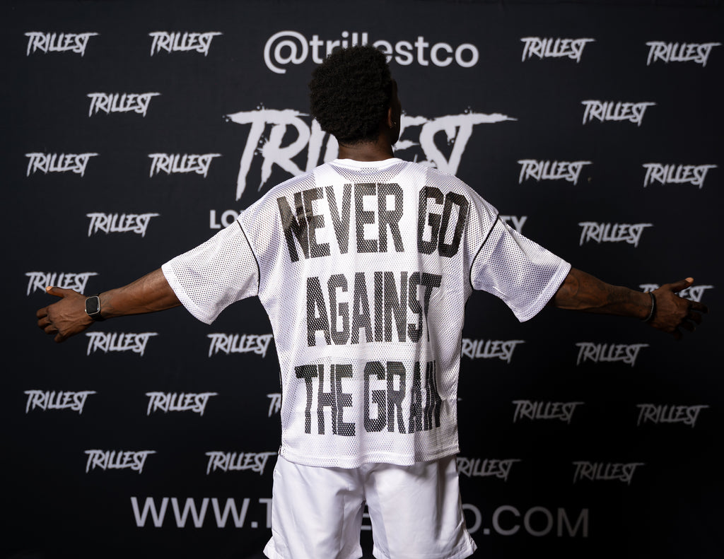 Mesh Stadium Jersey - White\Black