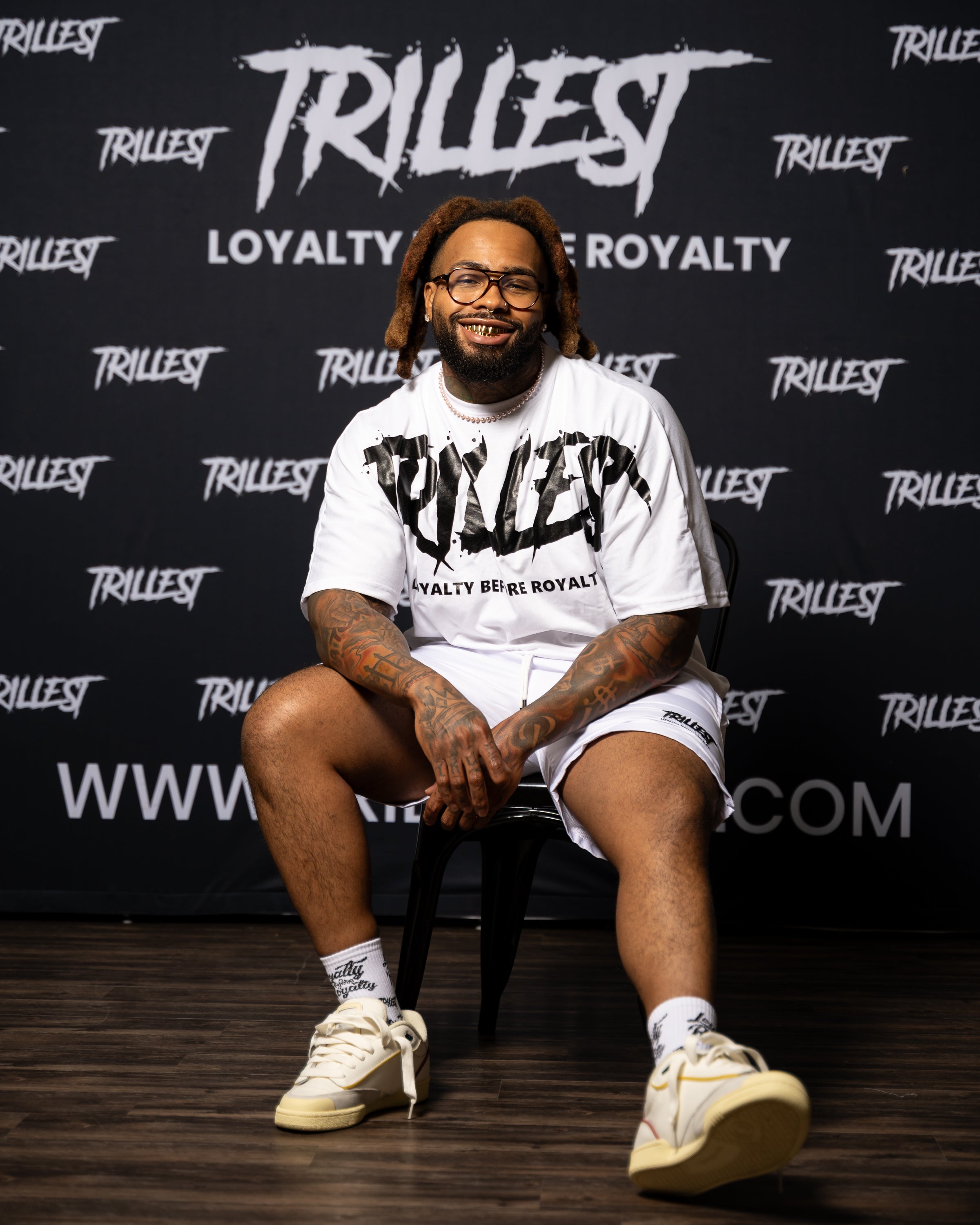 Big Trillest Tee - White\Black