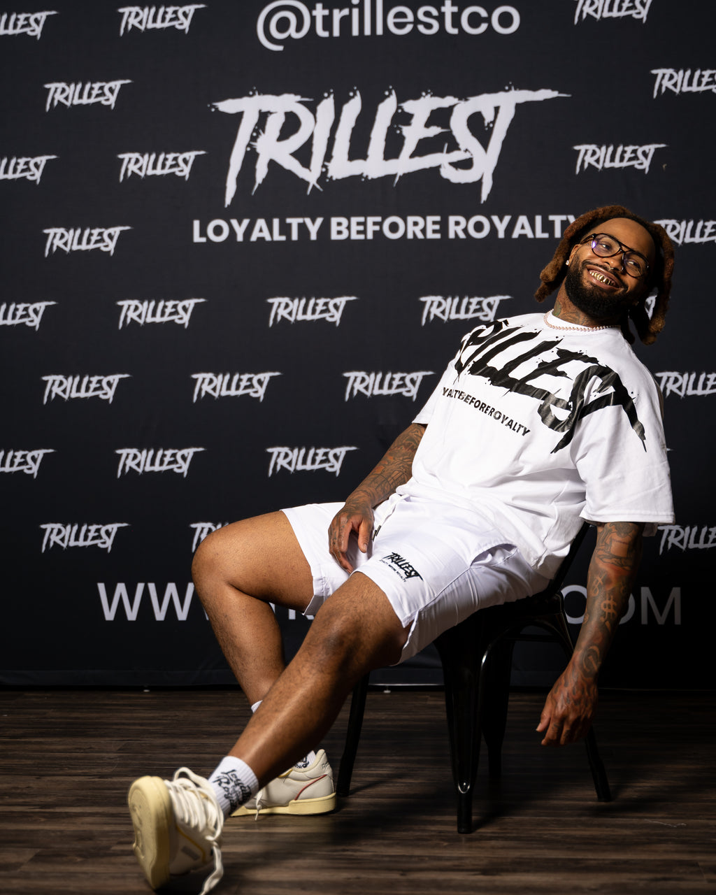 Big Trillest Tee - White\Black