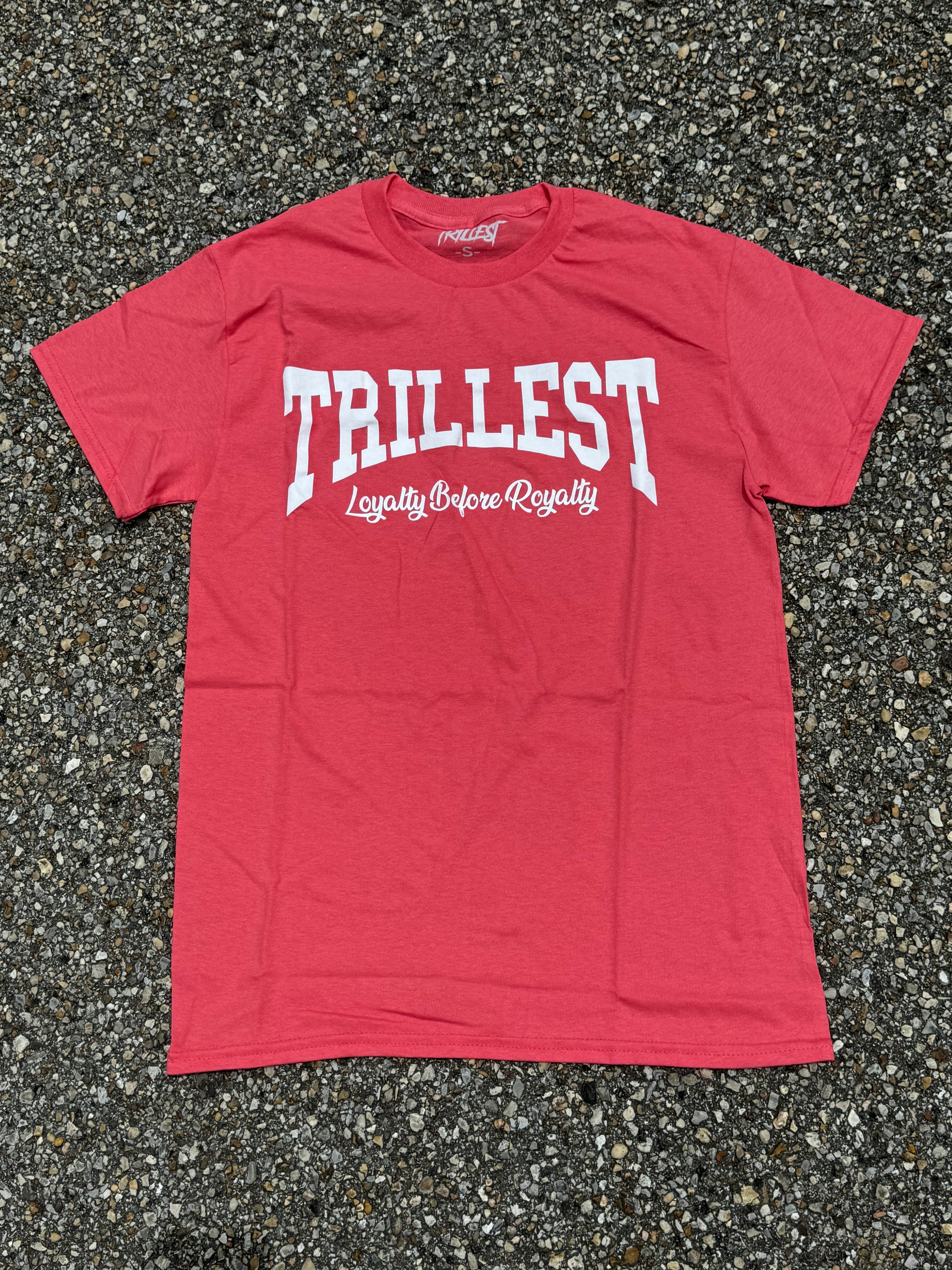 Arched Trillest Loyalty Tee - Coral