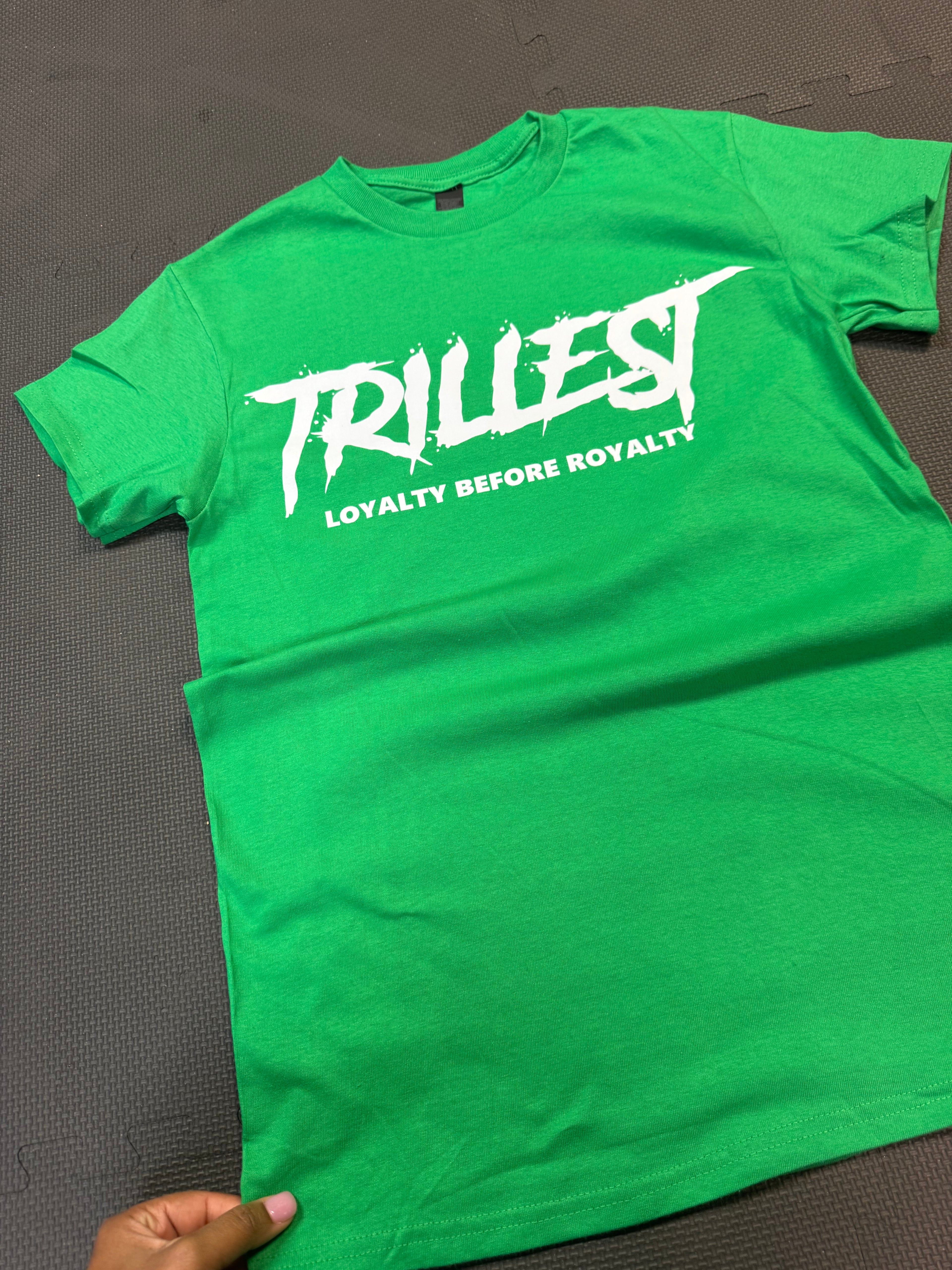$5 Trillest Tee - Green/White