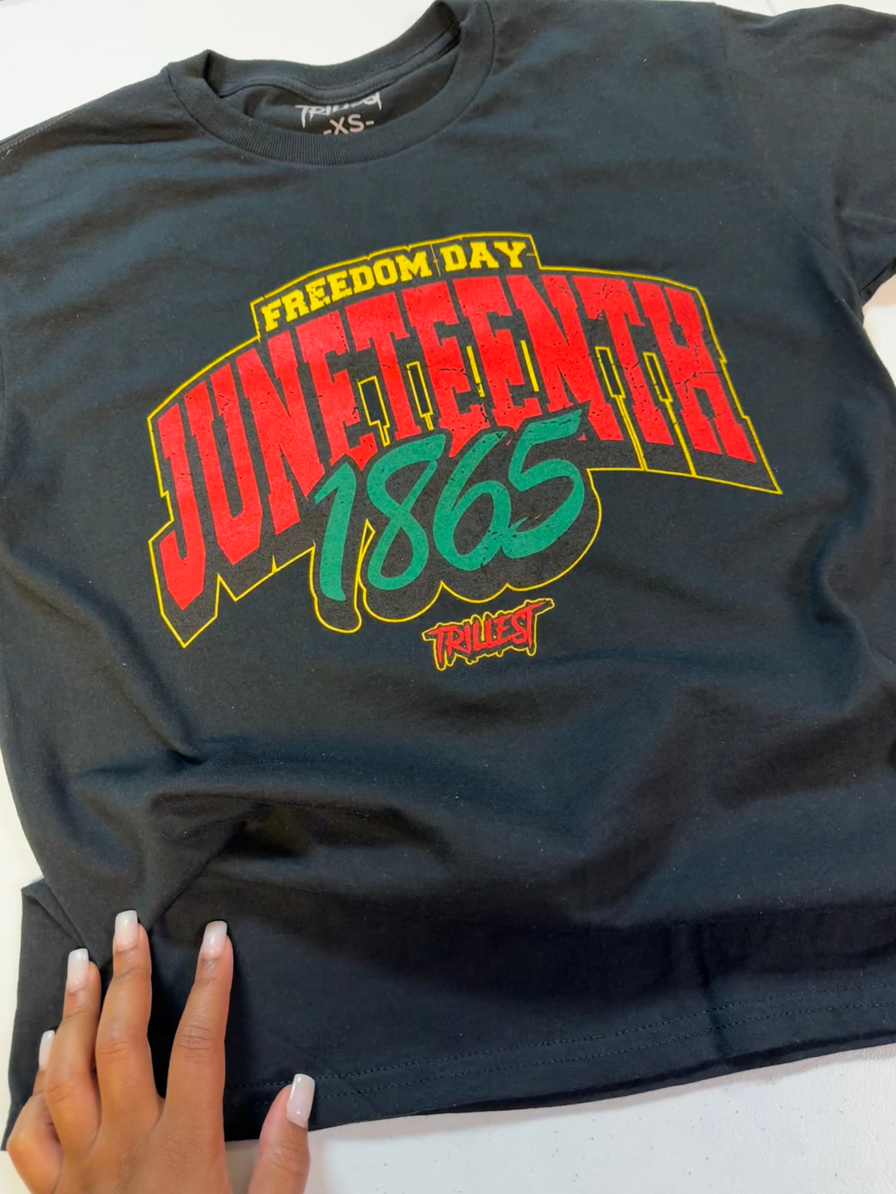 Juneteenth 1865 Tee - Black