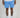 Forever Trill Cotton Shorts - Sky/White