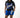 Cursive Women Trillest Shorts - Royal/White/Black