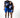 Cursive Women Trillest Shorts - Royal/White/Black