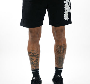 Cursive Trillest Shorts - Black/Gray/White