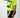 Cursive Women Trillest Shorts - Black/White/Volt Green