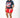 Cursive Women Trillest Shorts - Red/White/Black