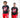 Cursive Trillest Big Kids Tee - Black/Red