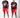 Cursive Trillest Big Kids Tee - Black/Red