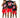 Cursive Trillest Big Kids Tee - Black/Red
