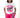 Cursive Women Trillest Shorts - Hot Pink/White/Black