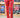 Trillest Stacked Track Pants - Red/Black