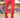 Trillest Stacked Track Pants - Red/Black