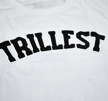 Arched Trillest Long Sleeve Tee - White\Black
