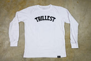 Arched Trillest Long Sleeve Tee - White\Black