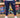 Trillest Ribbed Joggers - Navy\Red