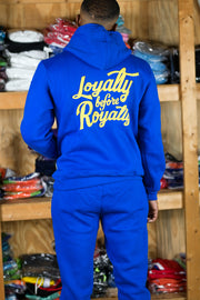 Trillest Puff Print Hoodie - Royal\Yellow