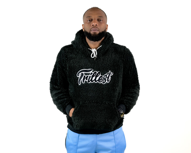 Trillest Script Black Teddy Hoodie (Unisex)