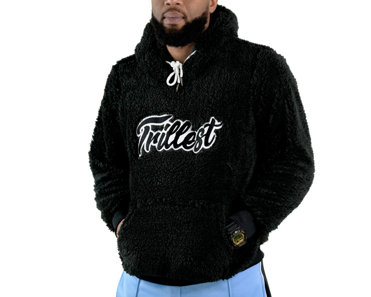 Trillest Script Black Teddy Hoodie (Unisex)