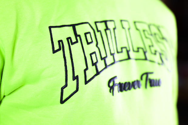 Arched Trillest Forever True Hoodie - Volt Green/Black