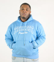 Arched Trillest Forever True Hoodie - Sky/White