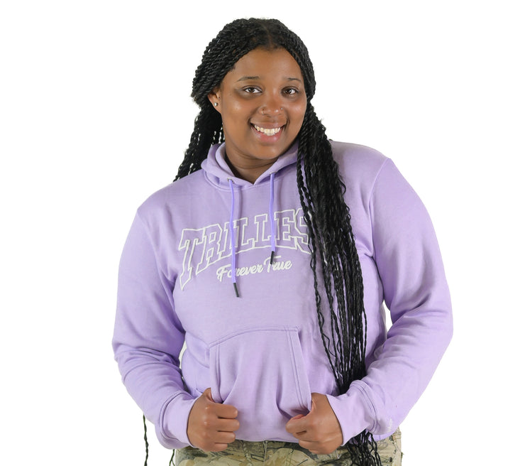 Arched Trillest Forever True Hoodie - Lilac/White