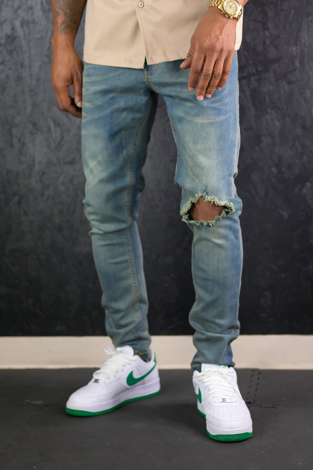 Blue Dust Stone Washed Jeans