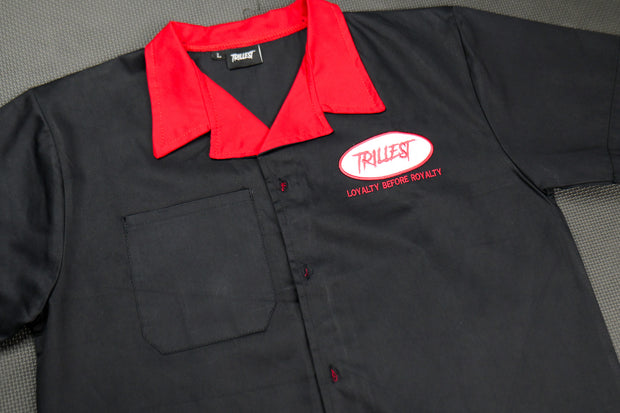 Trillest Workshirt - Black/Red