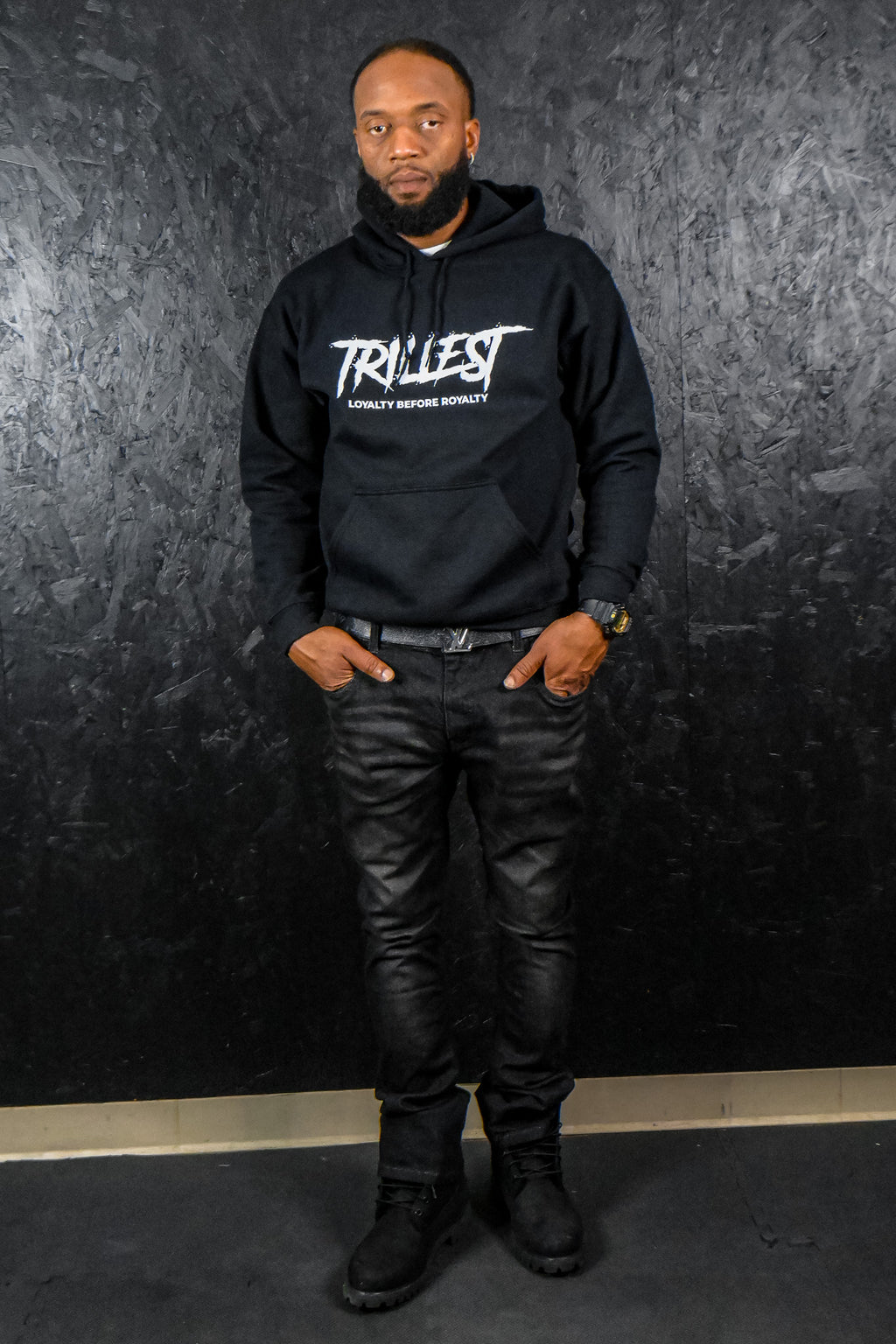 OG Logo Hoodie - Black/Whiteo