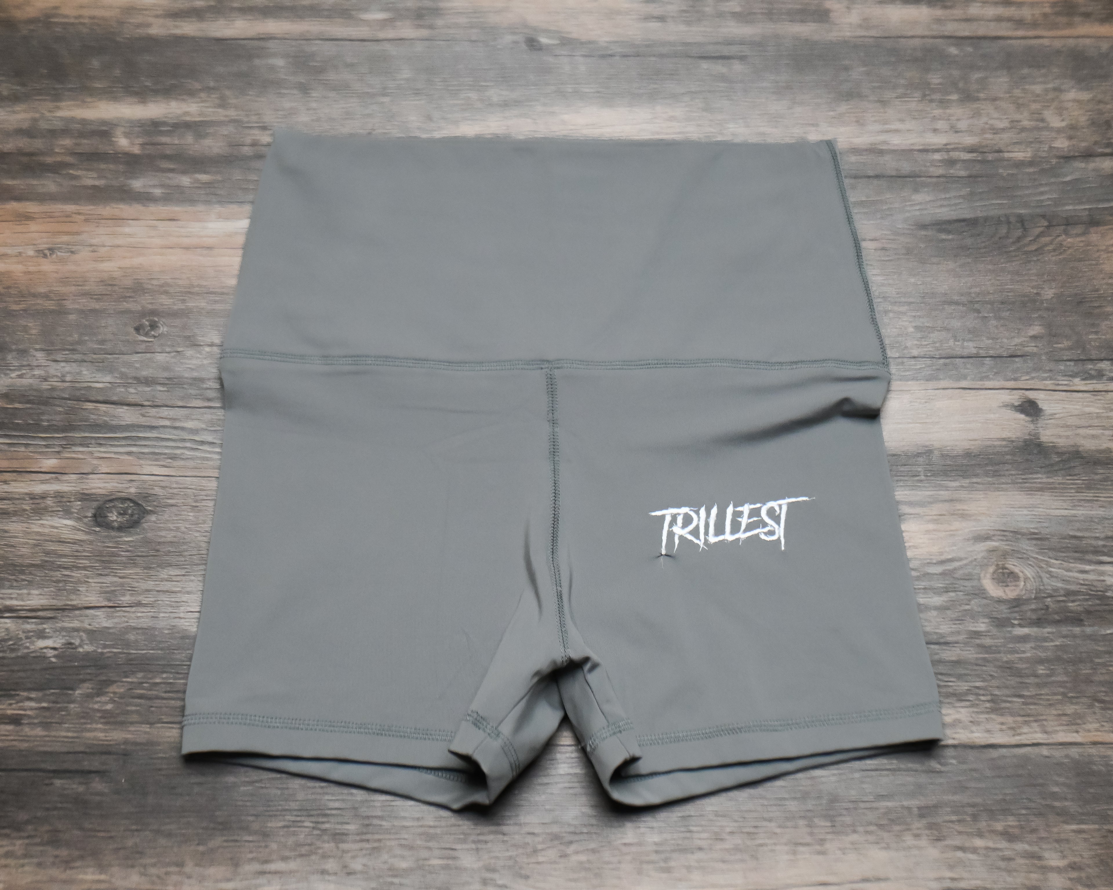 Trillest 3" Biker Shorts - Gray