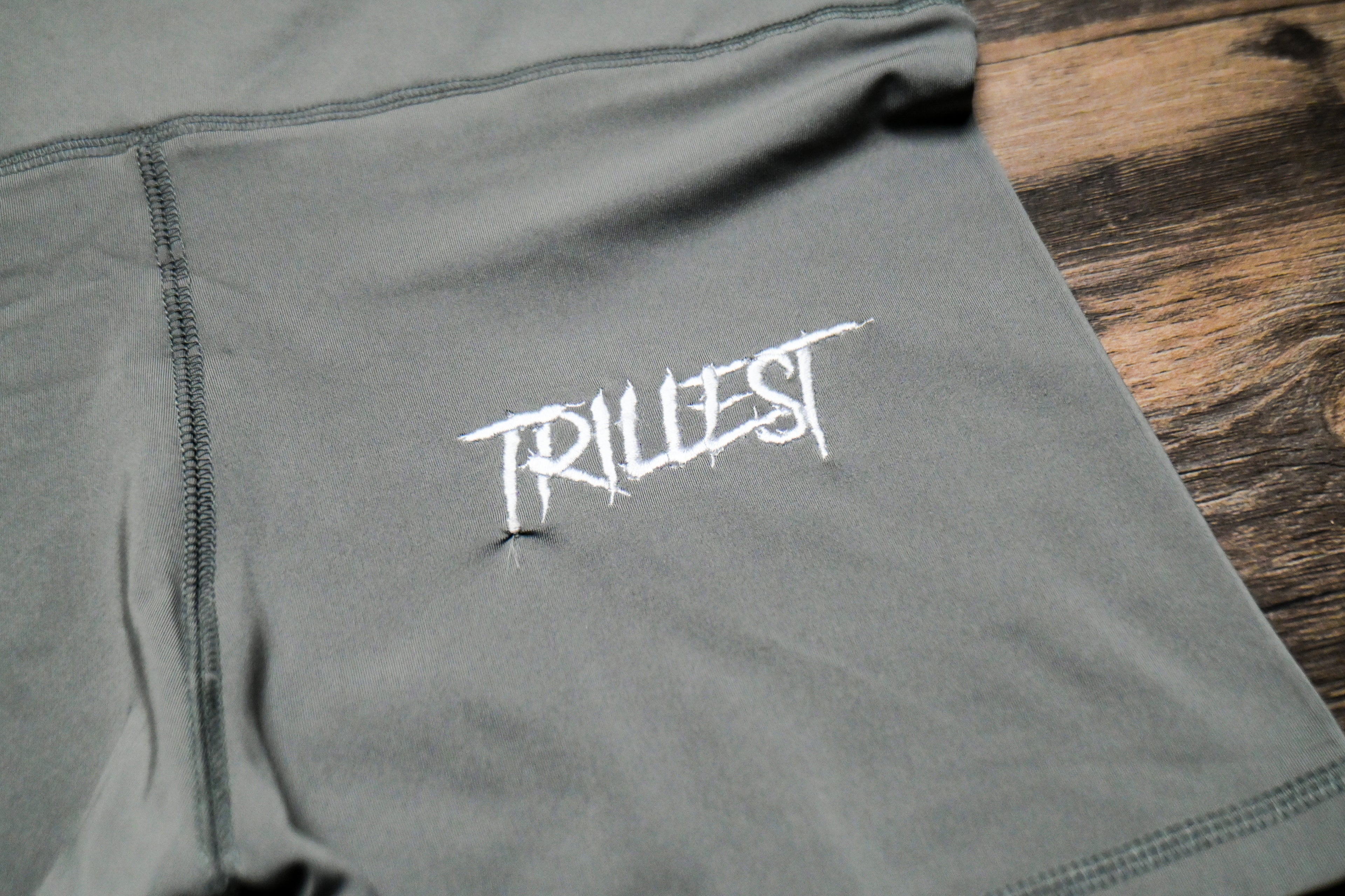 Trillest 3" Biker Shorts - Gray