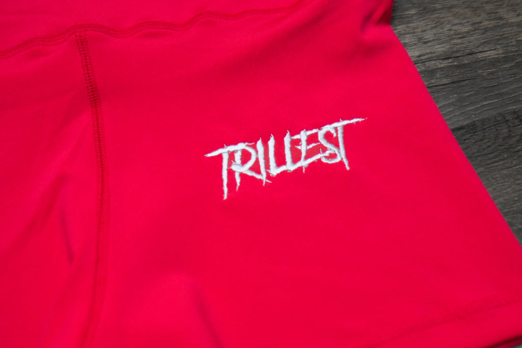 Trillest 3" Biker Shorts - Hot Pink