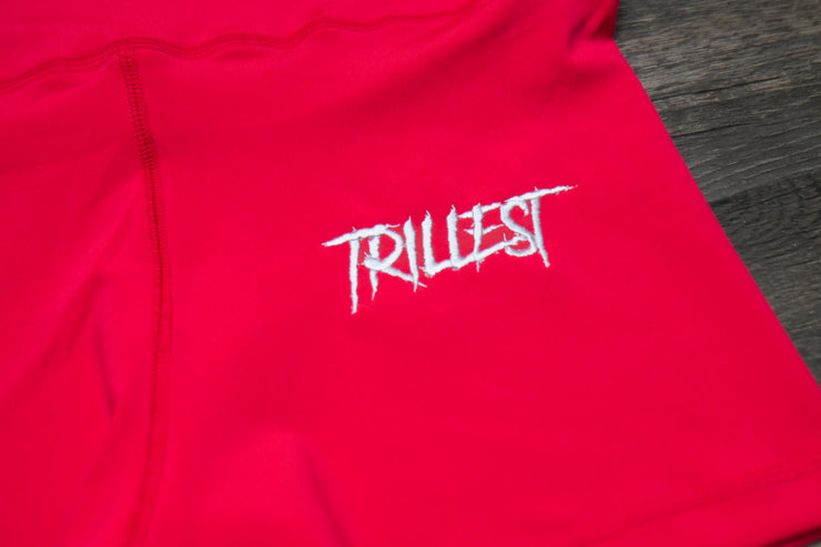 Trillest 3" Biker Shorts - Hot Pink