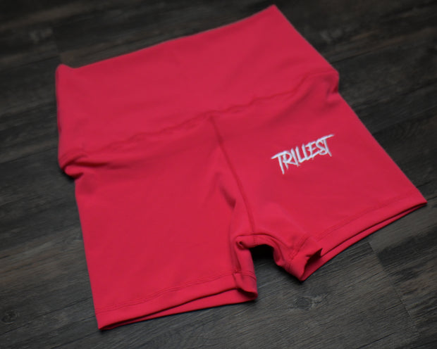 Trillest 3" Biker Shorts - Hot Pink