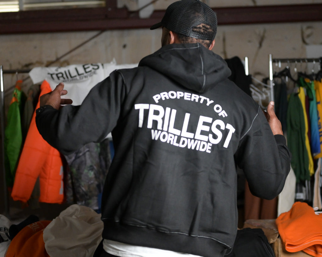 Property of Trillest Jacket - Black\White