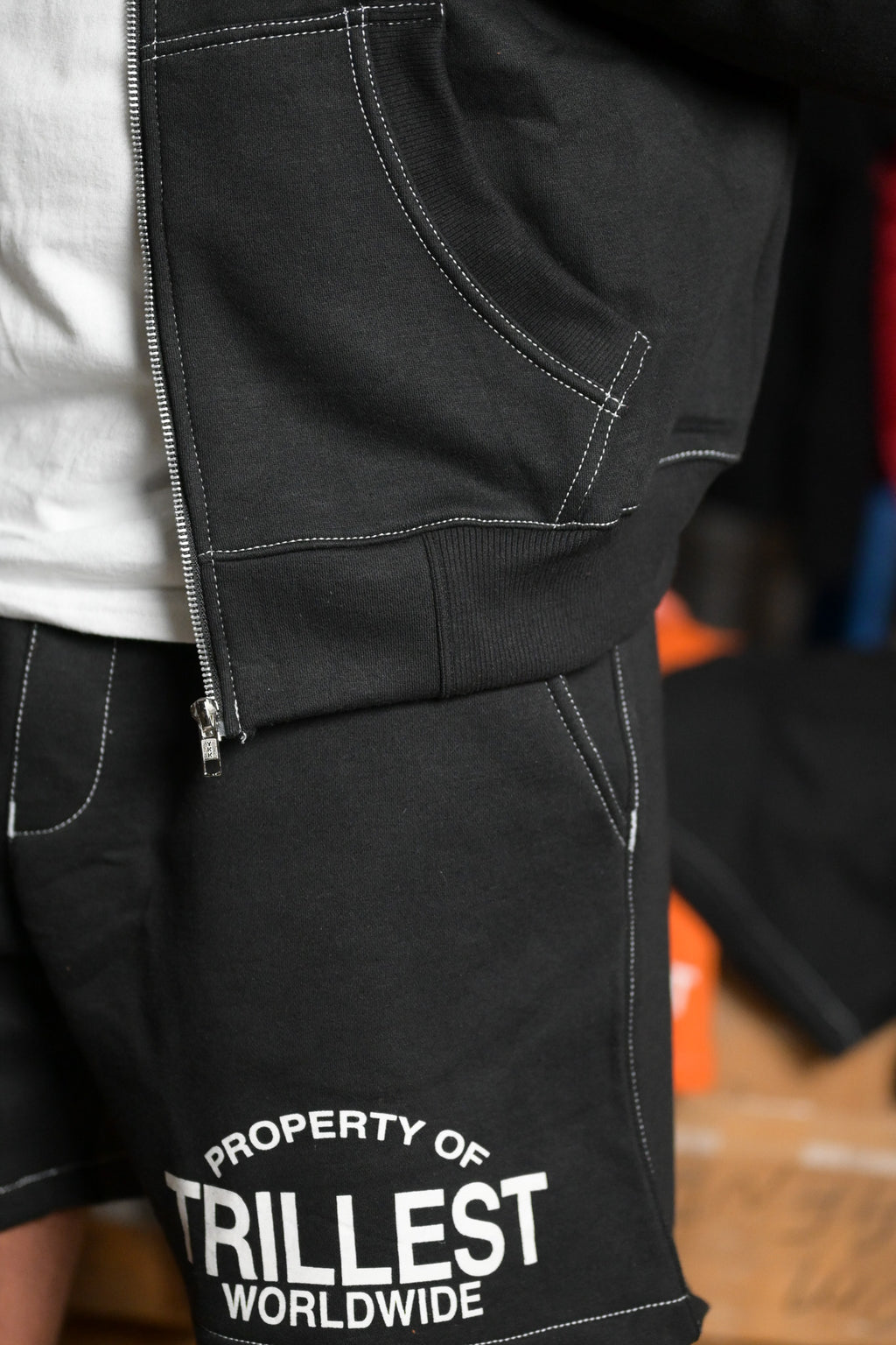 Property of Trillest Jacket - Black\White