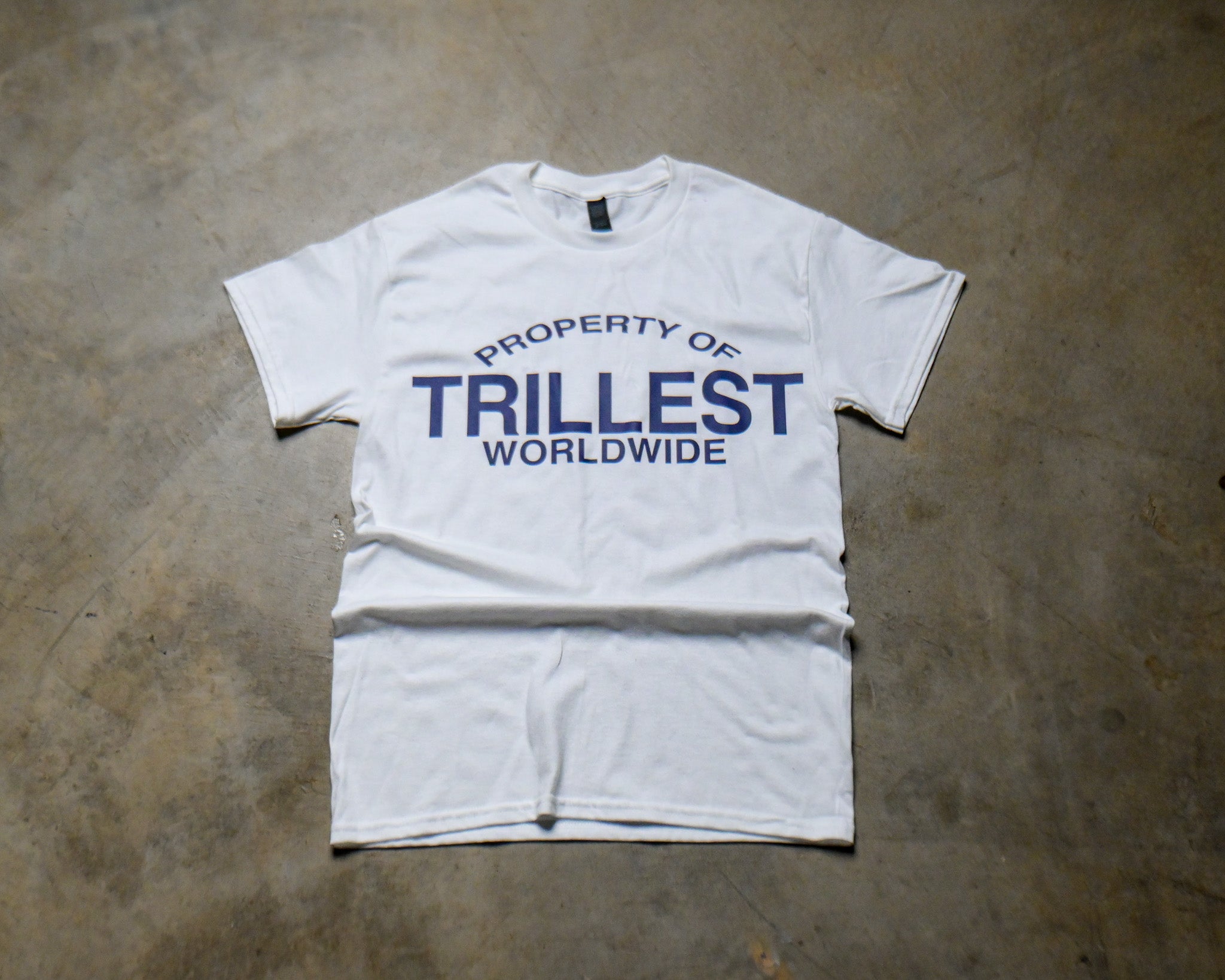 Property of Trillest Tee - Navy